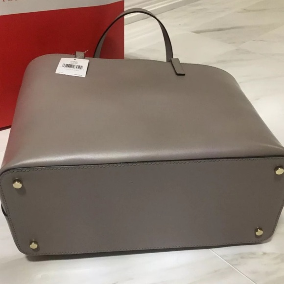 Kate spade owl little Len tote star bright gray - Picture 6 of 8